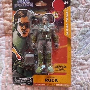 Sergeant Ruck Action Figure - Green and Gray
